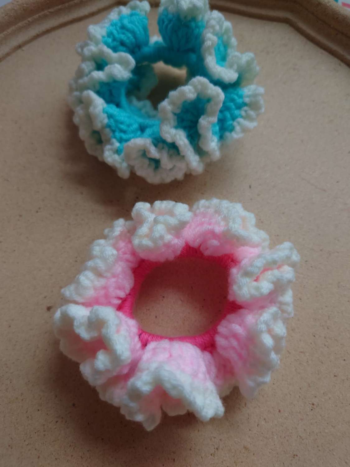 Pretty Crochet Handmade Scrunchies 2 Pretty Crochet Handmade Scrunchies 2