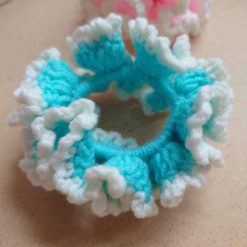 Pretty Crochet Handmade Scrunchies 2 3 Pretty Crochet Handmade Scrunchies 2 3