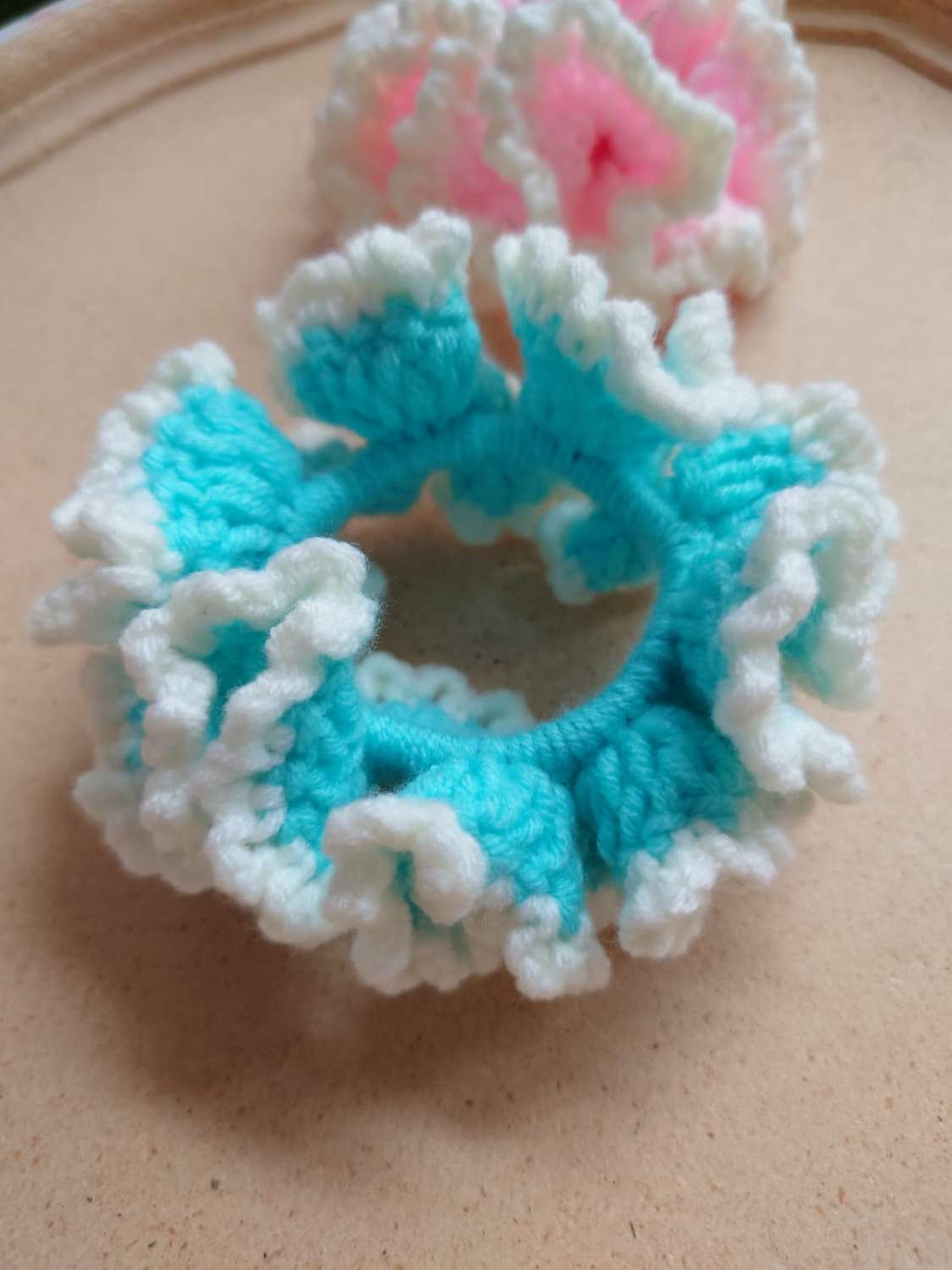 Pretty Crochet Handmade Scrunchies 2 Pretty Crochet Handmade Scrunchies 2