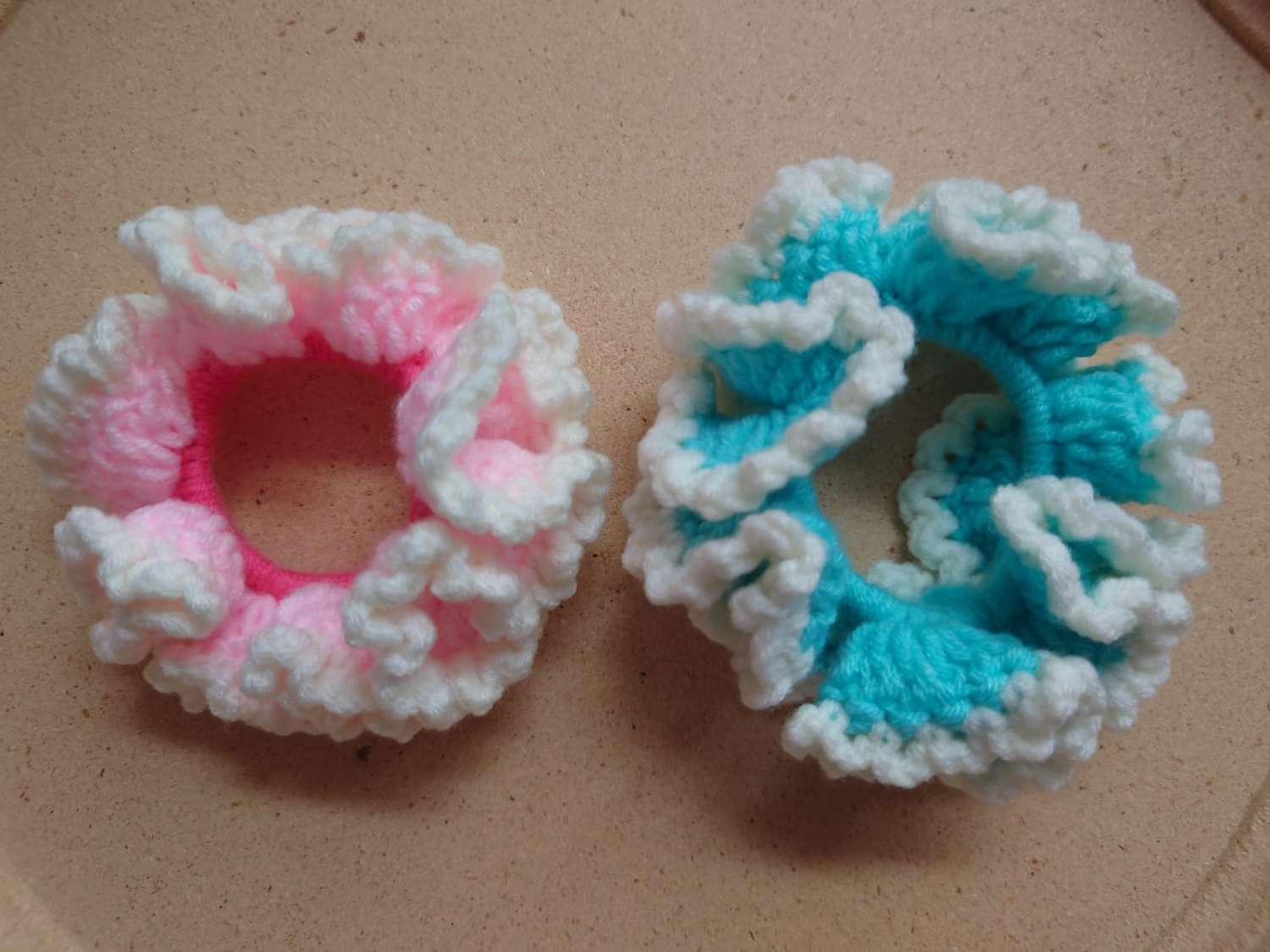 Pretty Crochet Handmade Scrunchies 2 Pretty Crochet Handmade Scrunchies 2