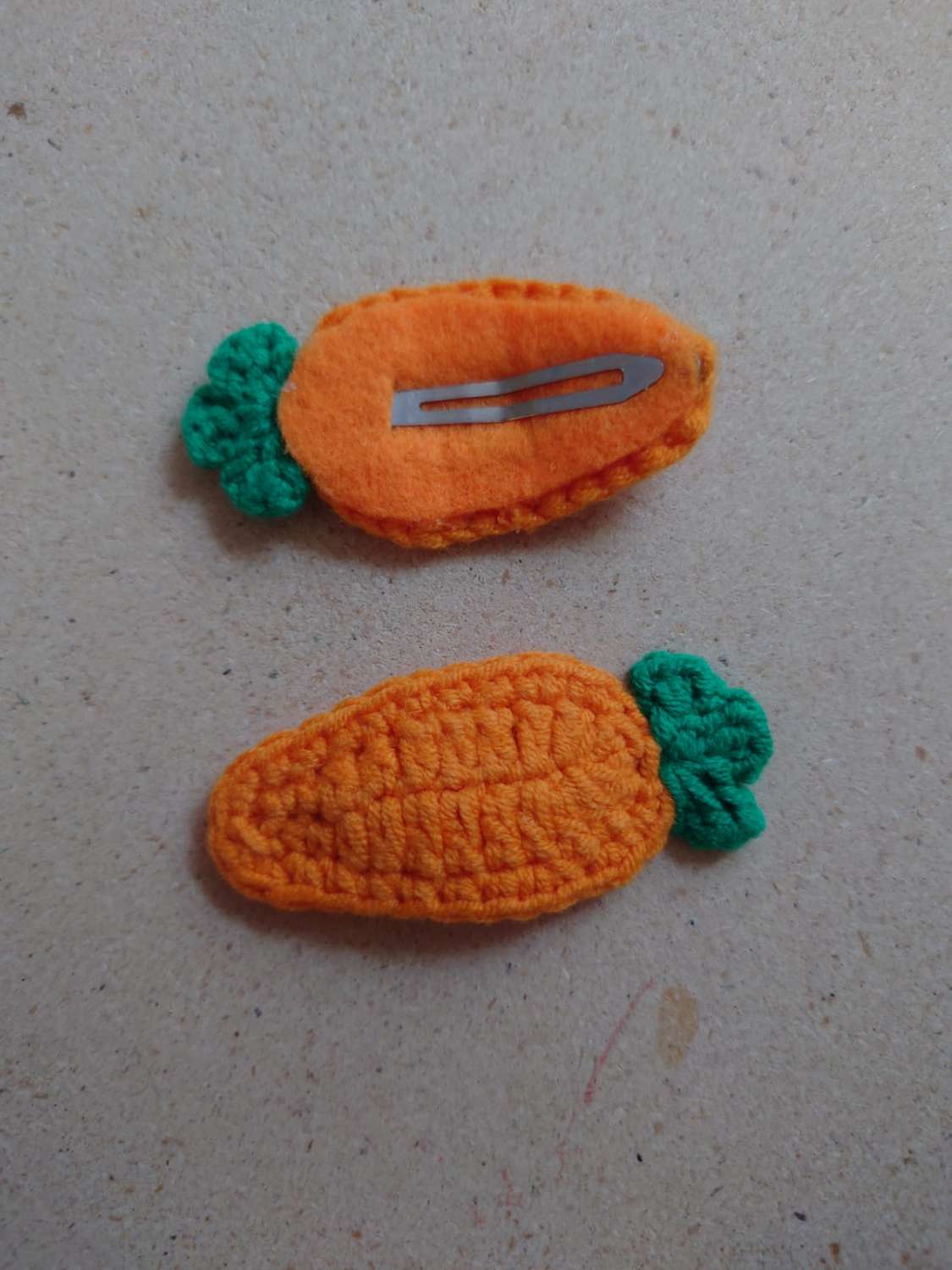 Cute Carrot Hair Clips 🥕 Cute Carrot Hair Clips 🥕