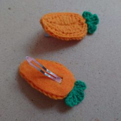 Cute Carrot Hair Clips 🥕 1 Cute Carrot Hair Clips 🥕 1