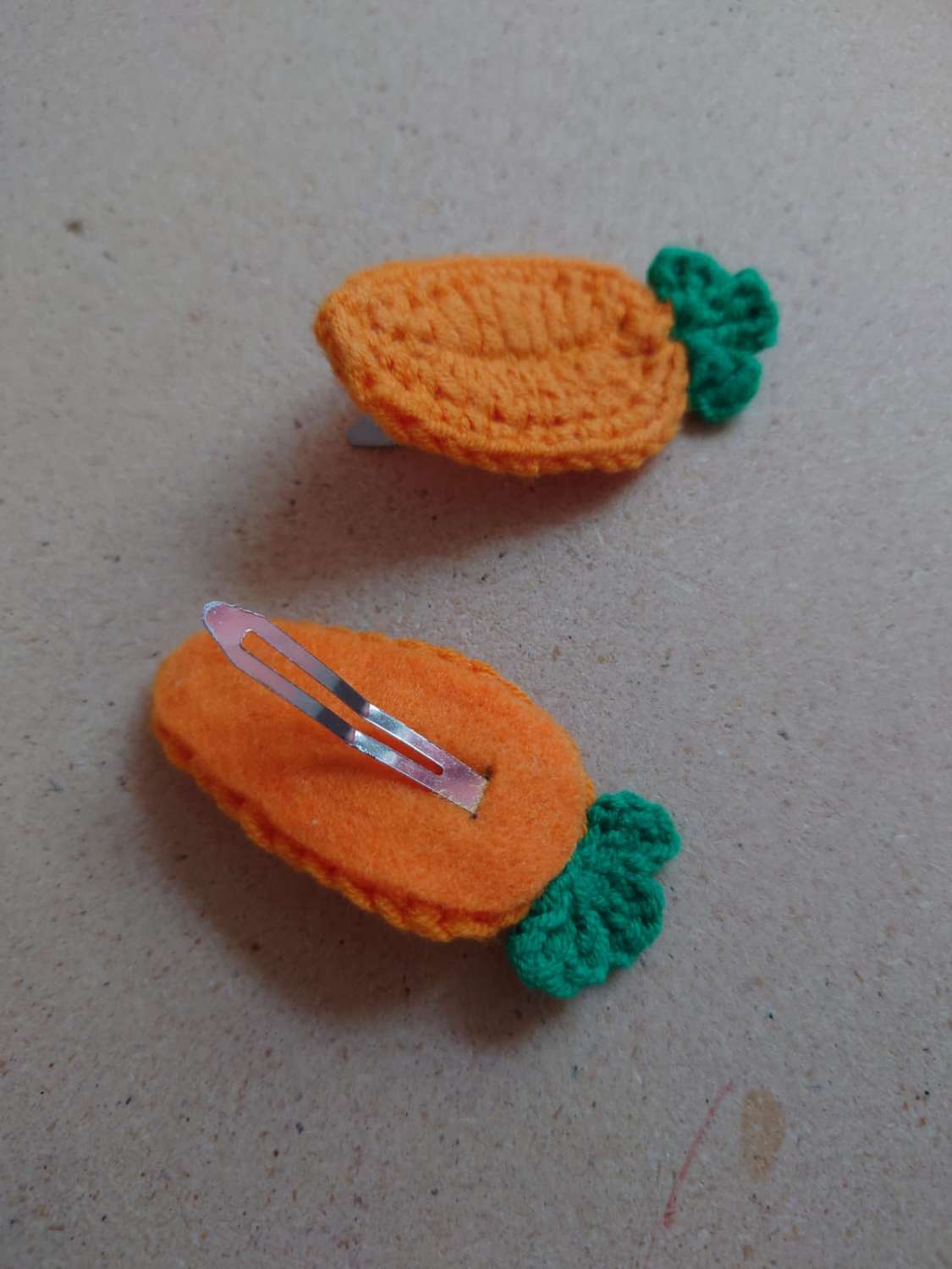 Cute Carrot Hair Clips 🥕 Cute Carrot Hair Clips 🥕