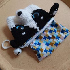 Black Shiba Dog 🐶 small pouch 1 Black Shiba Dog 🐶 small pouch 1
