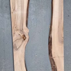 Custom made walnut live edge epoxy resin table 13