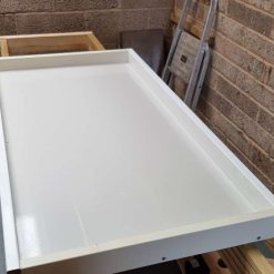 Custom made walnut live edge epoxy resin table 15