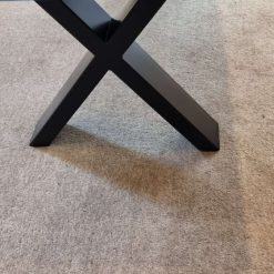 Custom made walnut live edge epoxy resin table 2