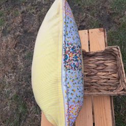 Vintage look patchwork cushion 15" x 15" 8 Vintage look patchwork cushion 15" x 15" 8