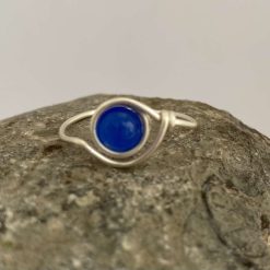 Sapphire Minimalist Ring