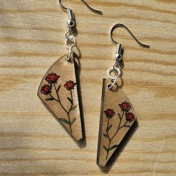Flower earrings