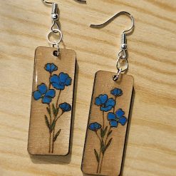 Flower earrings