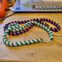 Couplet Variation Bead Weave Bracelet