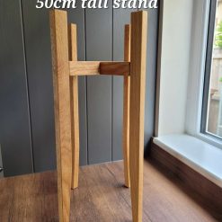 Oak Plant Stand (select Height & Colour ) 4