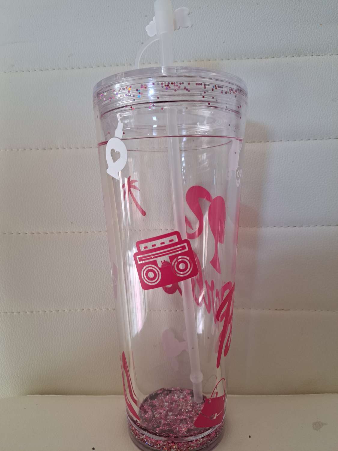 Barbie double walled snowglobe tumbler Barbie double walled snowglobe tumbler