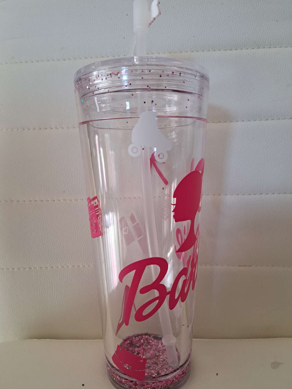 Barbie double walled snowglobe tumbler Barbie double walled snowglobe tumbler