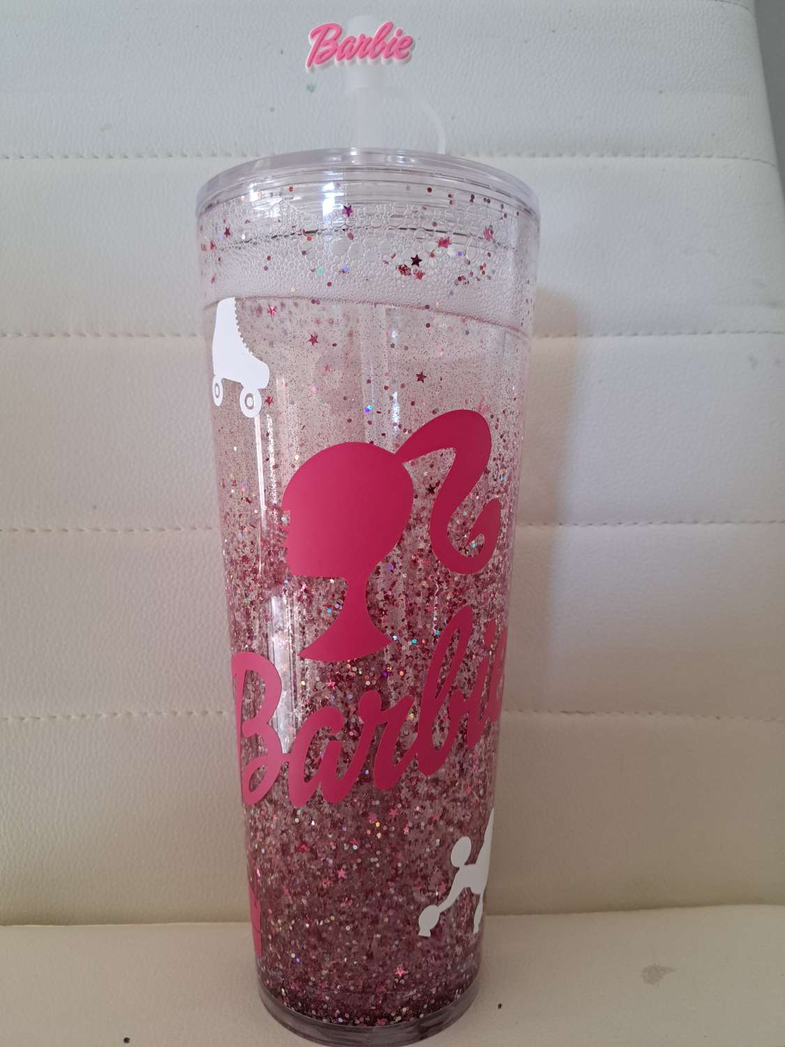 Barbie double walled snowglobe tumbler Barbie double walled snowglobe tumbler