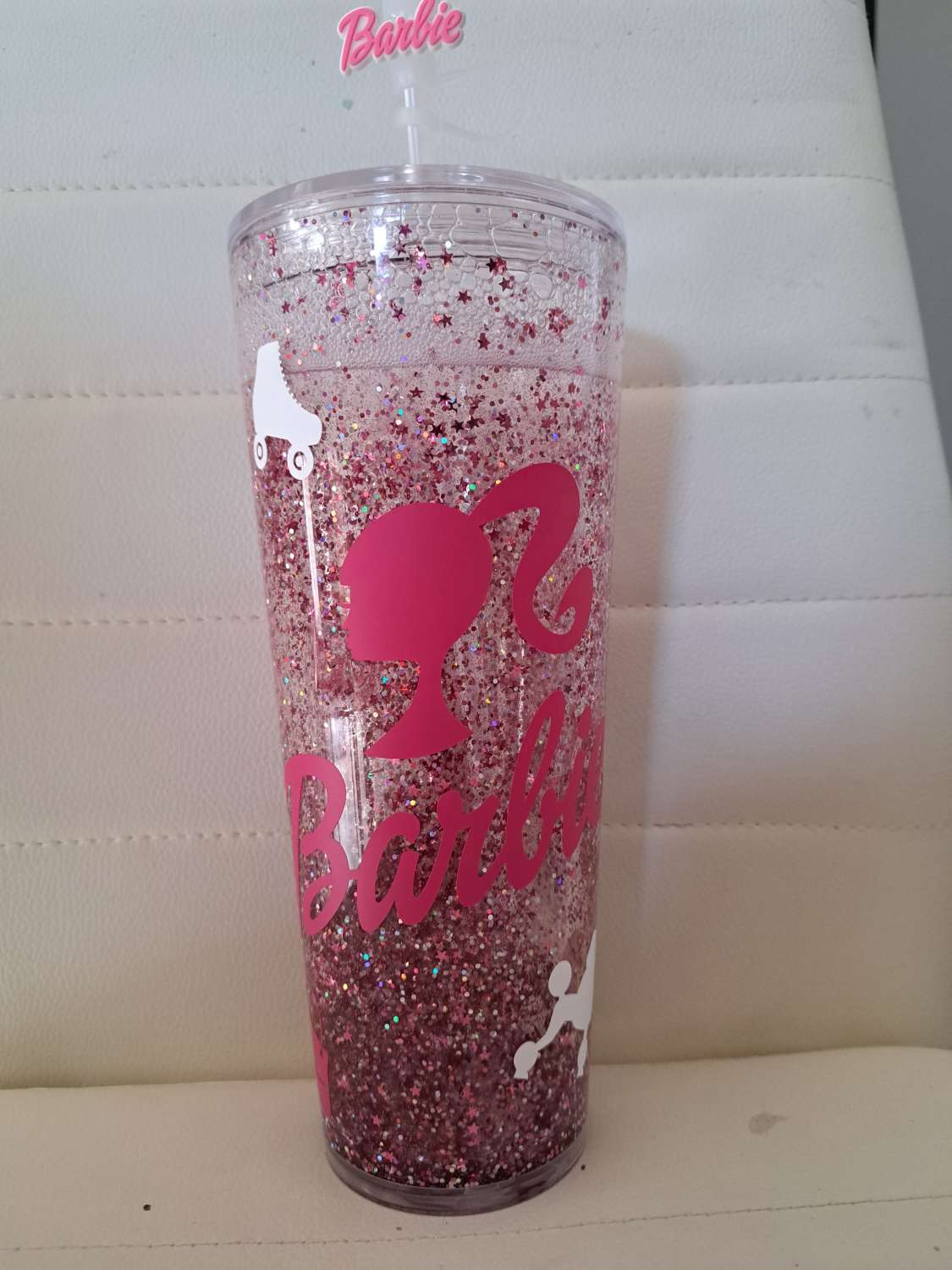Barbie double walled snowglobe tumbler Barbie double walled snowglobe tumbler