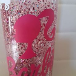 Barbie double walled snowglobe tumbler 8 Barbie double walled snowglobe tumbler 8