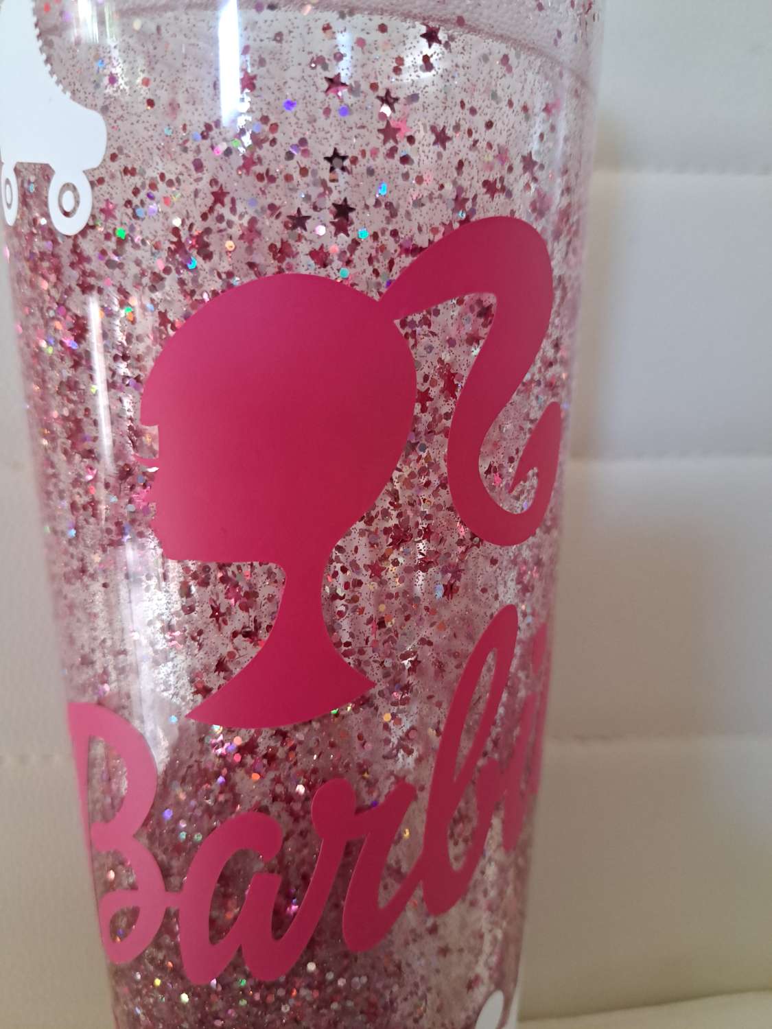 Barbie double walled snowglobe tumbler Barbie double walled snowglobe tumbler