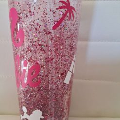 Barbie double walled snowglobe tumbler 9 Barbie double walled snowglobe tumbler 9