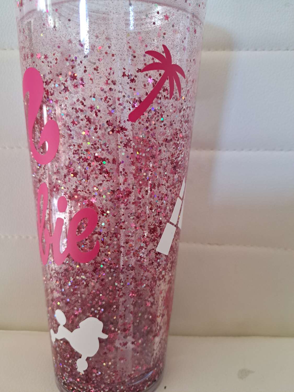 Barbie double walled snowglobe tumbler Barbie double walled snowglobe tumbler