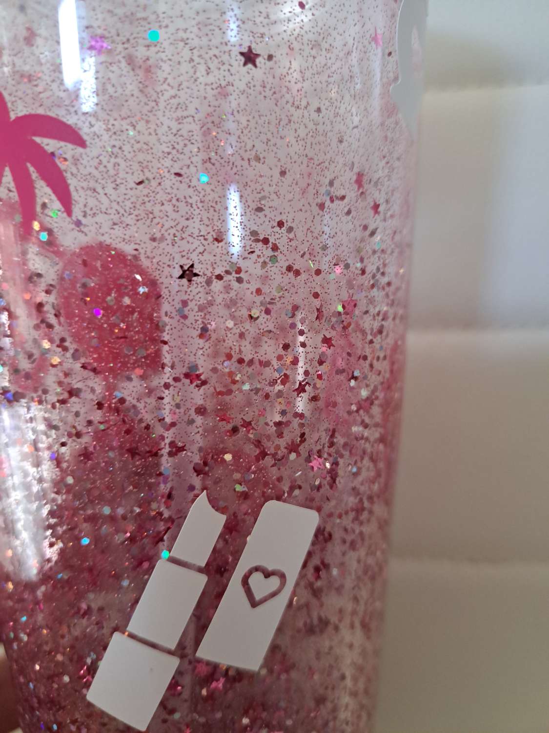 Barbie double walled snowglobe tumbler Barbie double walled snowglobe tumbler