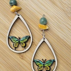 Butterfly earrings
