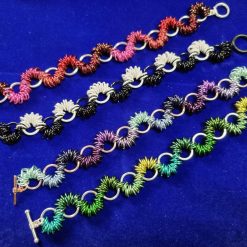 Couplet Variation Bead Weave Bracelet