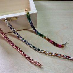 Couplet Variation Bead Weave Bracelet