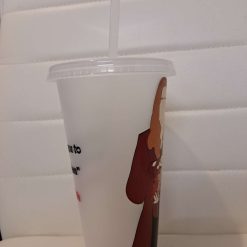 Scarlet witch cold cup with lid and straw 4 Scarlet witch cold cup with lid and straw 4