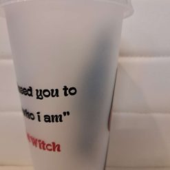 Scarlet witch cold cup with lid and straw 6 Scarlet witch cold cup with lid and straw 6