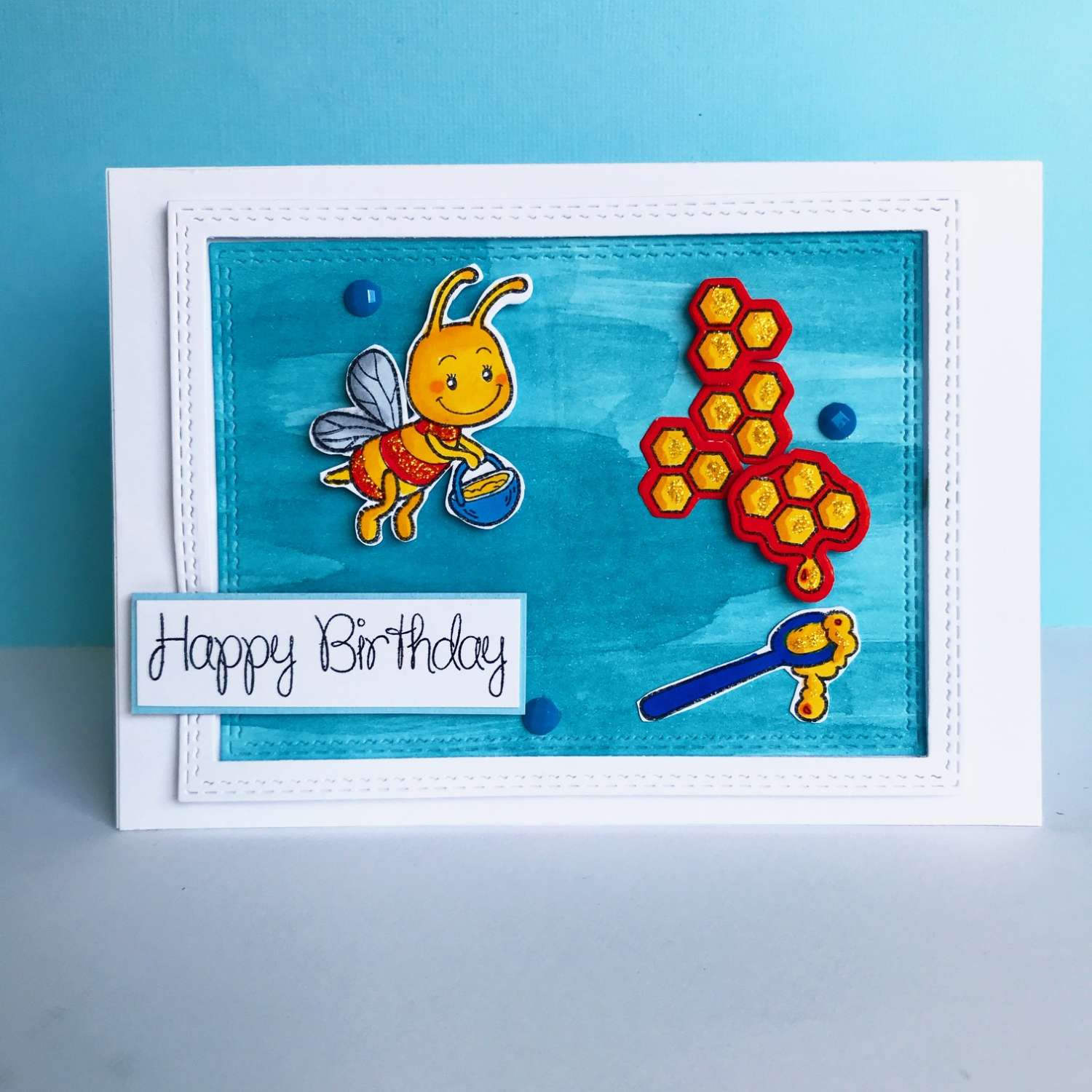 Birthday Card - 'Honey Bee' Birthday Card - 'Honey Bee'
