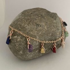 Rose Gold Crystal Necklace 3 Rose Gold Crystal Necklace 3