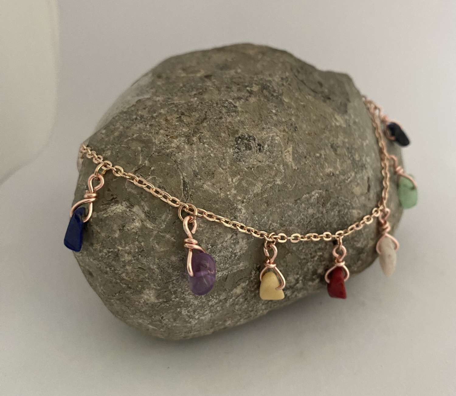 Rose Gold Crystal Necklace Rose Gold Crystal Necklace