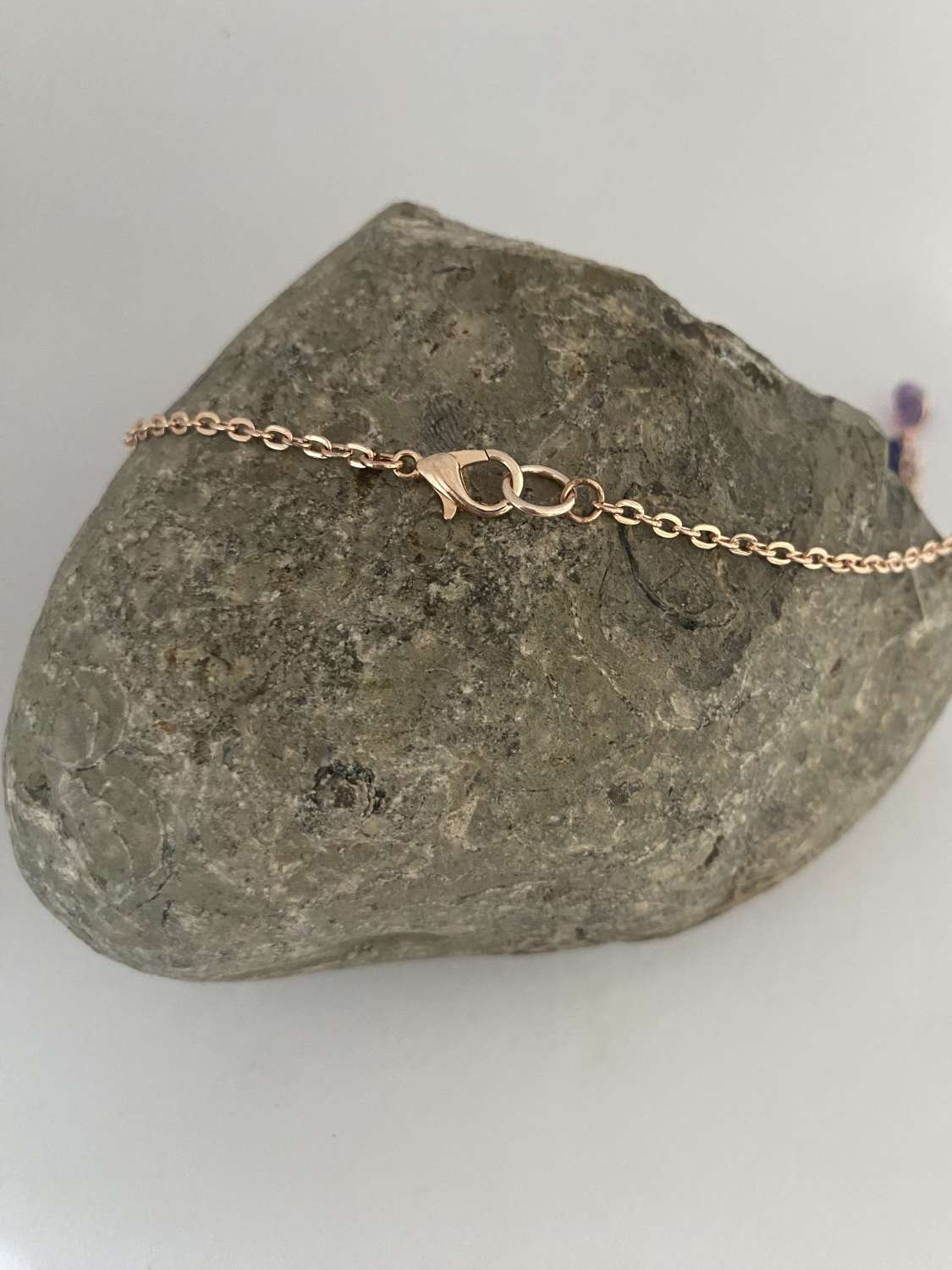 Rose Gold Crystal Necklace Rose Gold Crystal Necklace