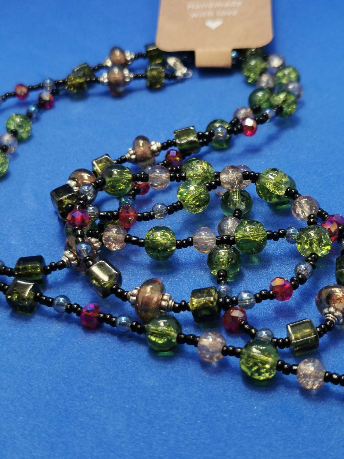 Gorgeous versatile, glass bead necklace Gorgeous versatile, glass bead necklace