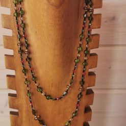 Gorgeous versatile, glass bead necklace 1 Gorgeous versatile, glass bead necklace 3