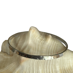 Silver Patterned Bangle 4 Silver Patterned Bangle 4