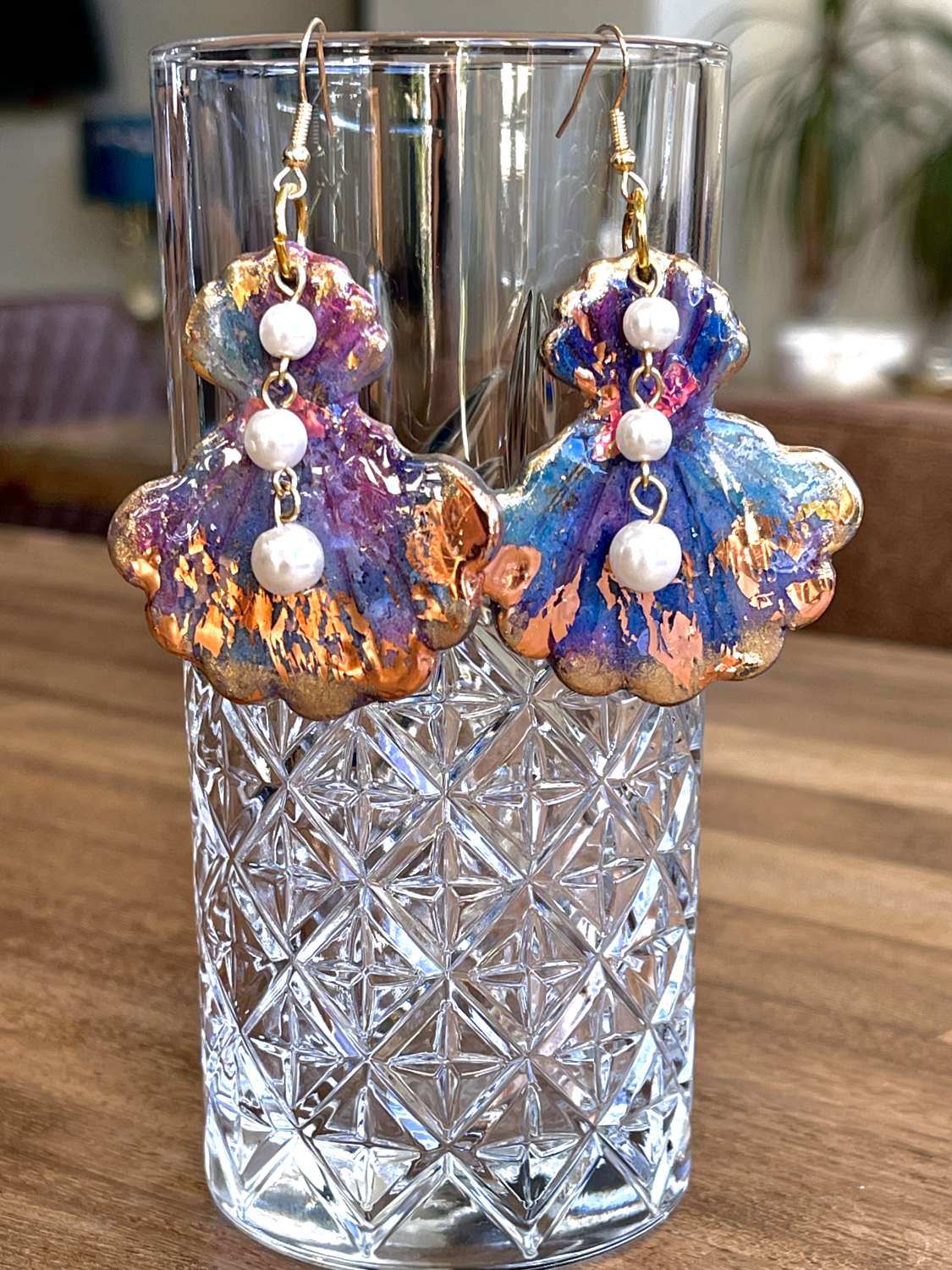 Oyster Shell Earrings Oyster Shell Earrings