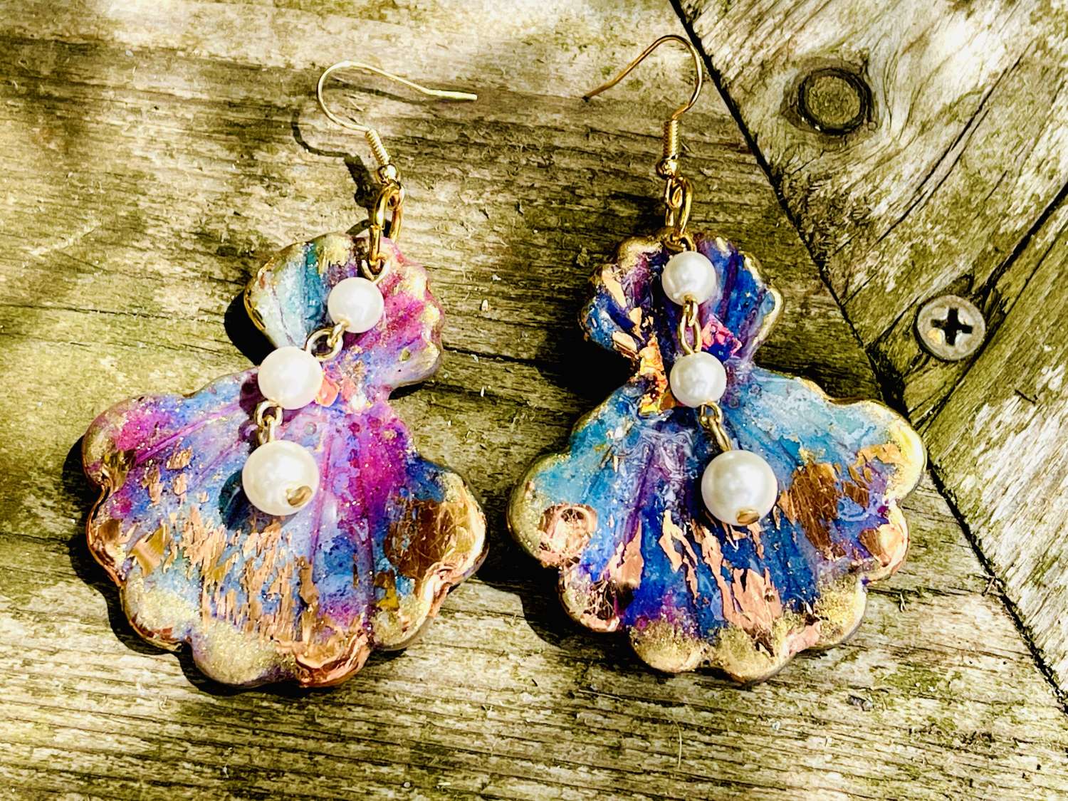 Oyster Shell Earrings Oyster Shell Earrings