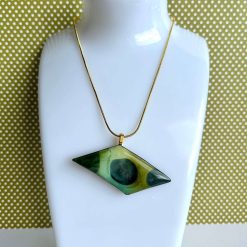 Pendant - Greens SeaGlass