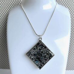 Pendant - Grey Sparkle