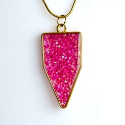 Pendant - Pink Sparkle 1 Pendant - Pink Sparkle 2