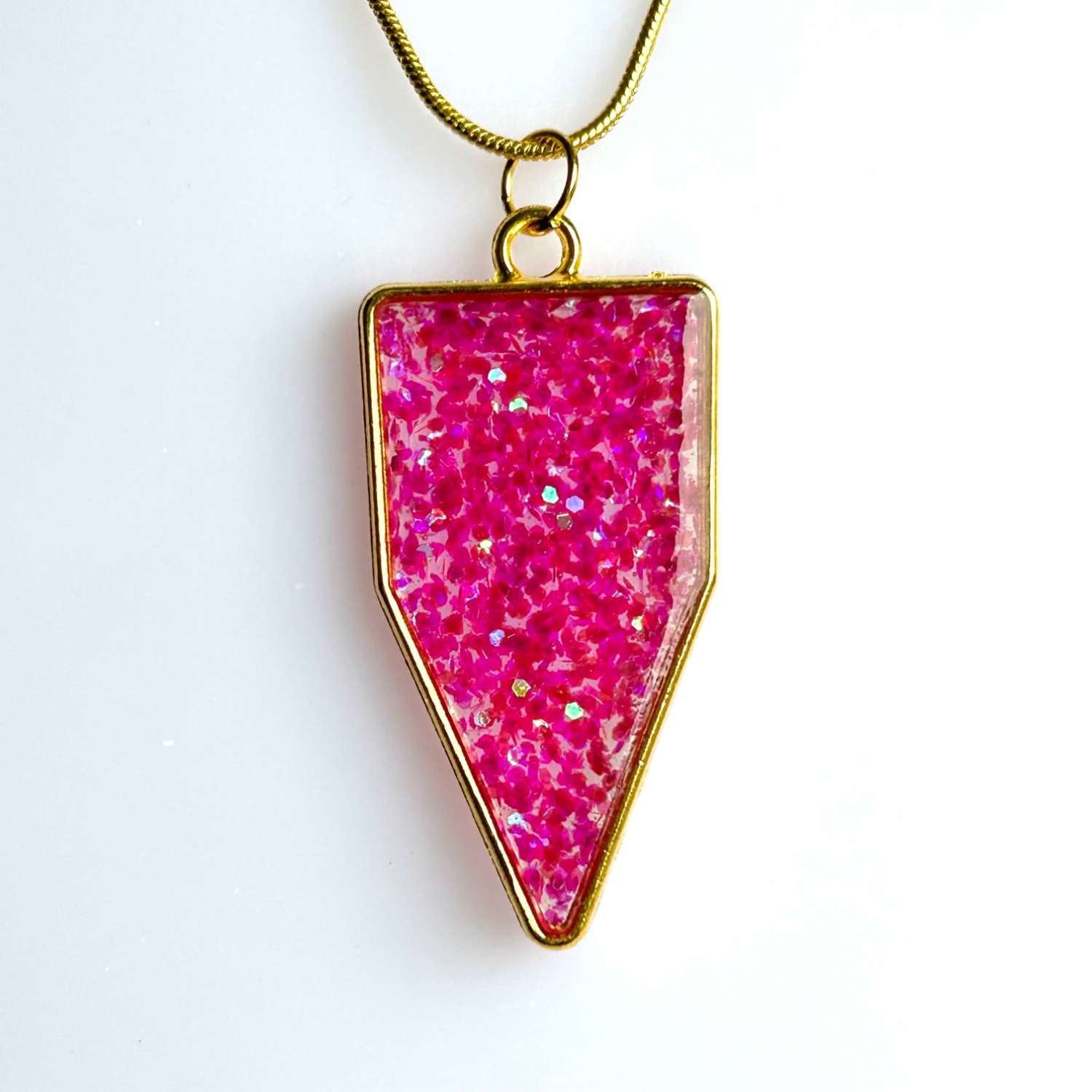 Pendant - Pink Sparkle Pendant - Pink Sparkle