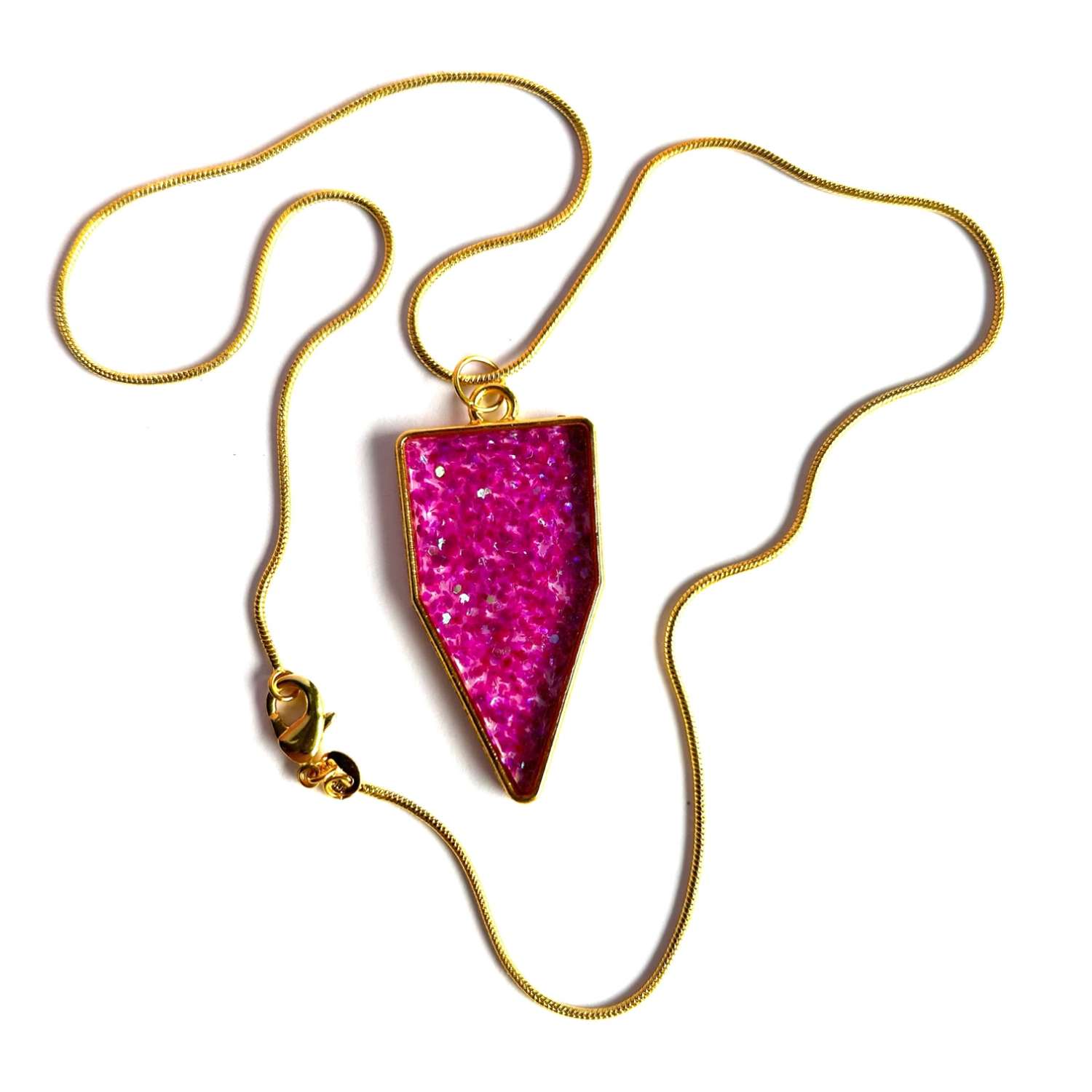 Pendant - Pink Sparkle Pendant - Pink Sparkle