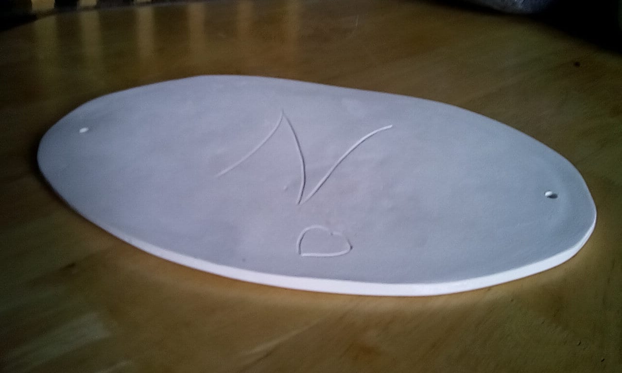 Handmade Ceramic House Sign Made To Order MadeMe