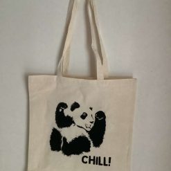 Panda tote bag