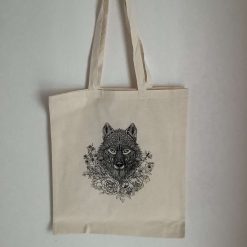 Wolf tote bag