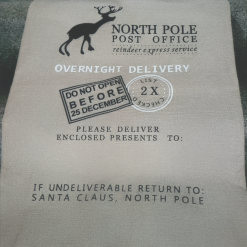 Personalised santa sack