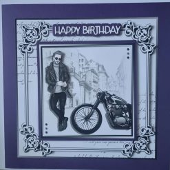 Bike birthday card